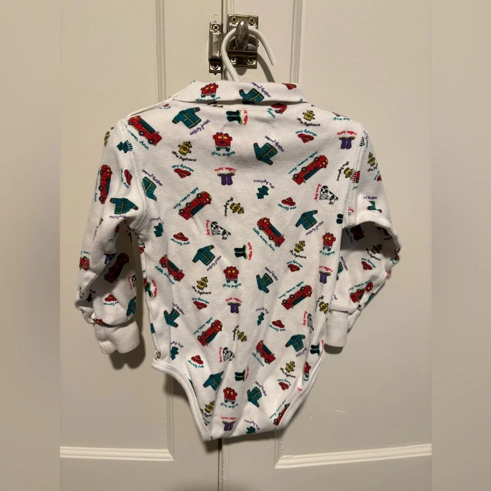 Vintage Rainbow Tag Gymboree Fire House One Piece